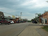 USA - Wellston OK - Main Street (17 Apr 2009)